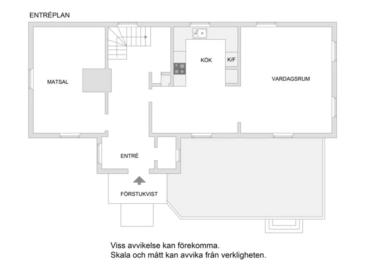 Floor plan for Rissnavägen 44