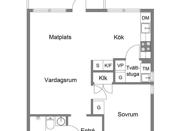 Planritning för Hjäleviken 8B