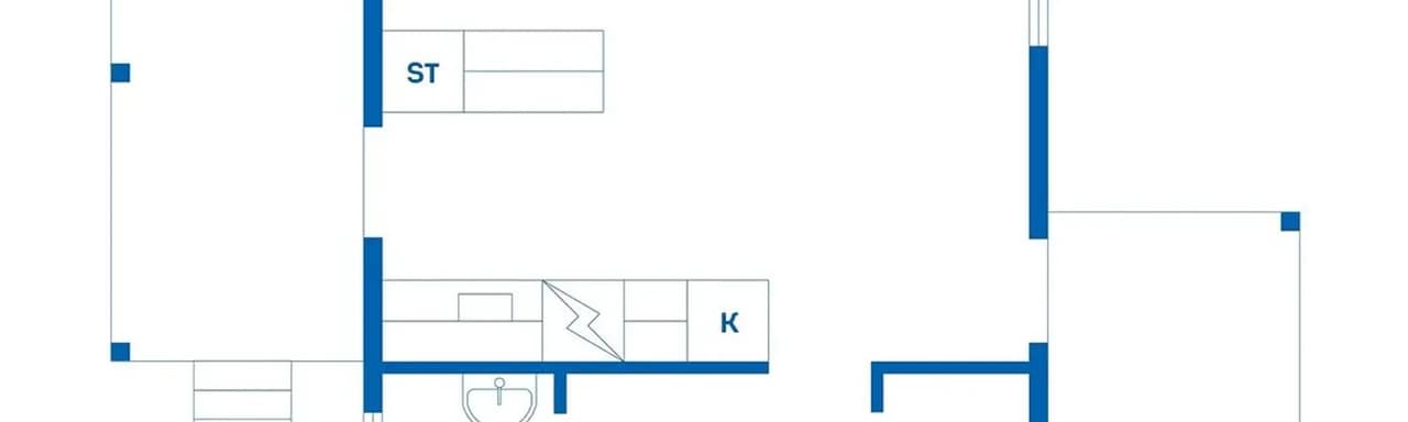 Floor plan for Norra Klampevägen 33