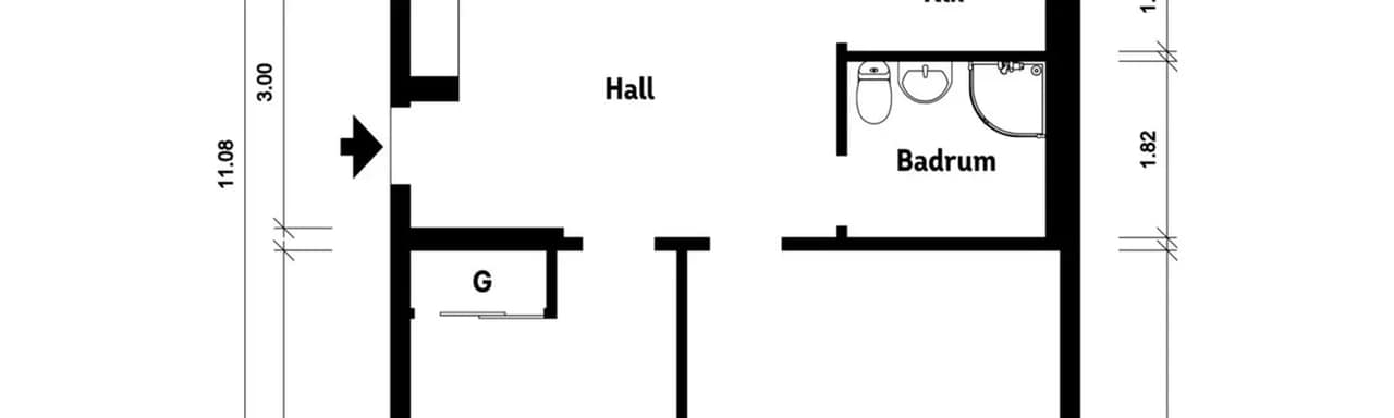 Floor plan for Dagsverksvägen 211