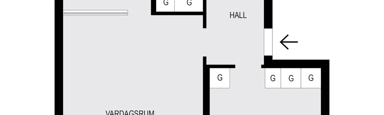 Floor plan for Lerbäcksgränd 28