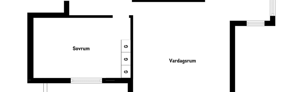 Planritning för Centrumslingan 51, Vån 4