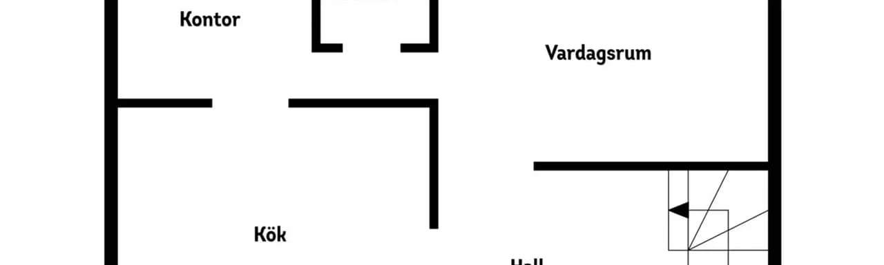 Floor plan for Flärke 235