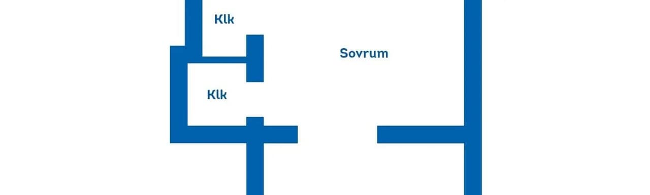 Floor plan for Södra Bangårdsgatan 4A