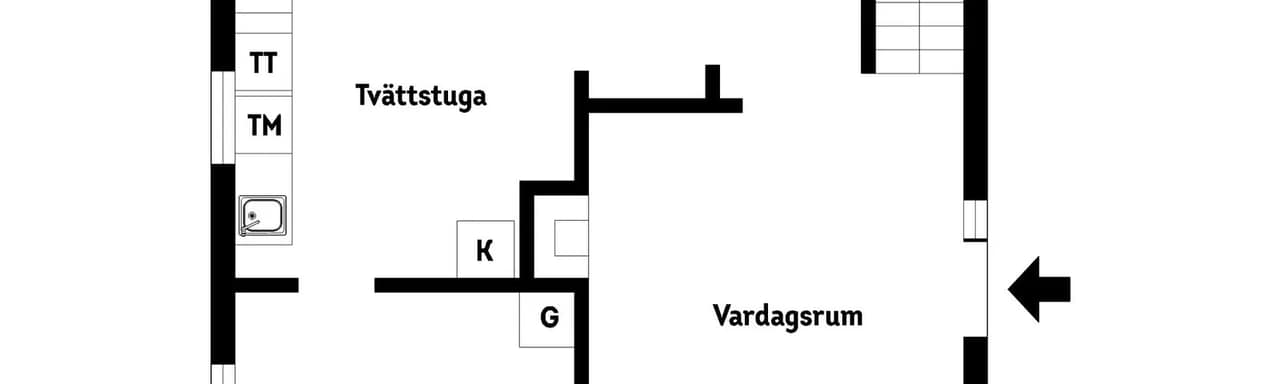 Floor plan for Bergholmsvägen 26