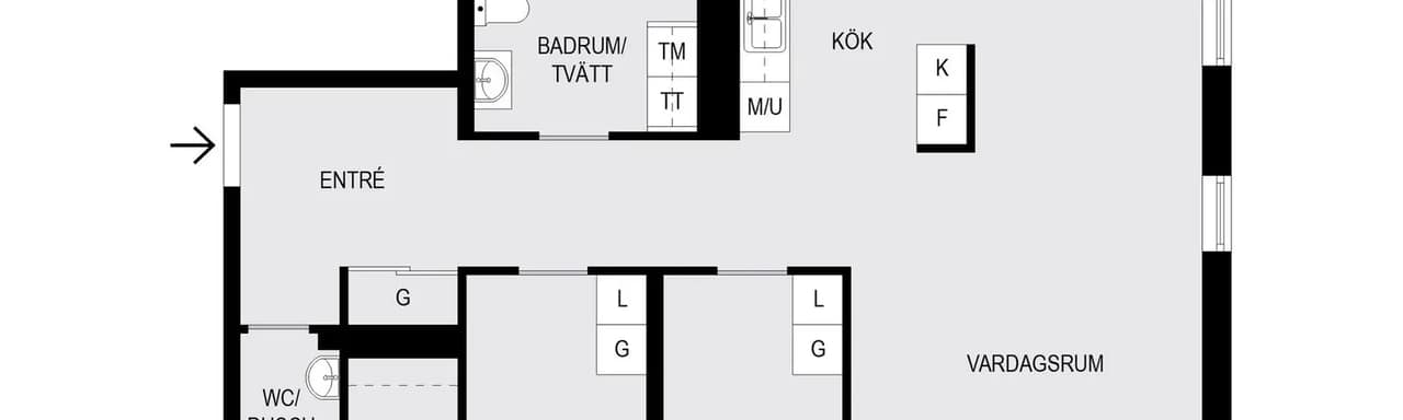 Planritning för Sylvangatan 15