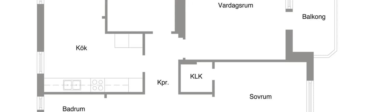 Planritning för Emausgatan 27A