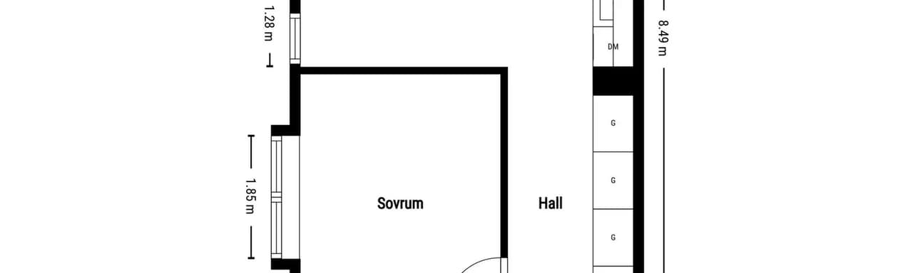 Floor plan for Göketorpsgatan 47