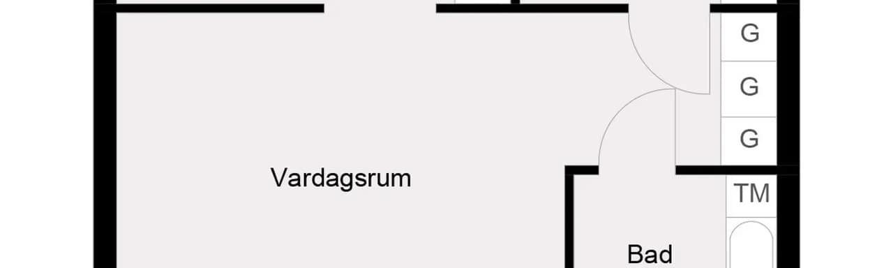 Planritning för Lövstavägen 38A