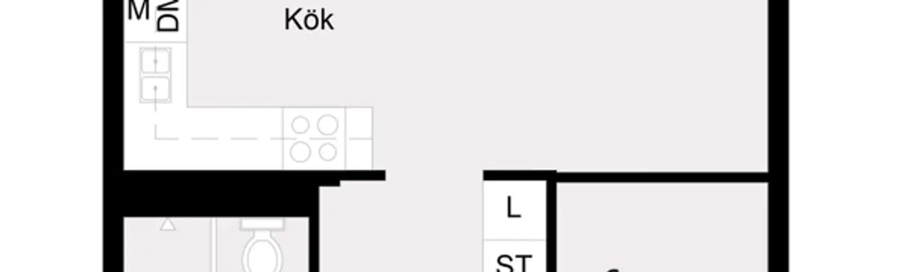 Planritning för Optimusvägen 4E, vån 4