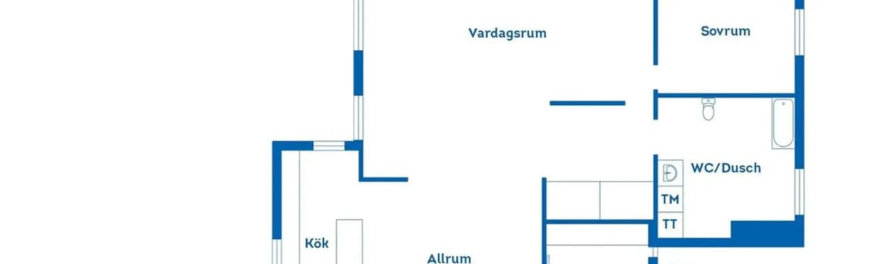 Floor plan for Säbyvallsvägen 10