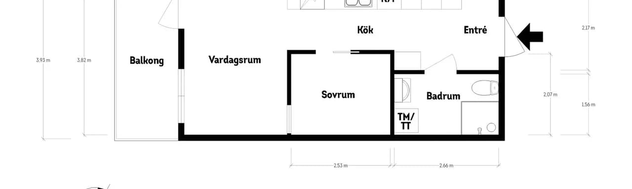 Planritning för Kjellmansgatan 28