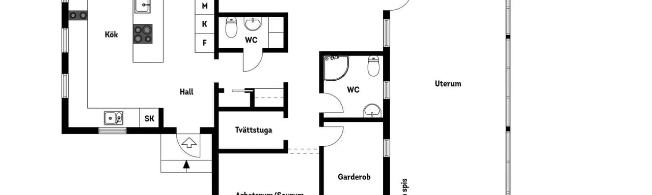 Planritning för Jockemsvägen 10