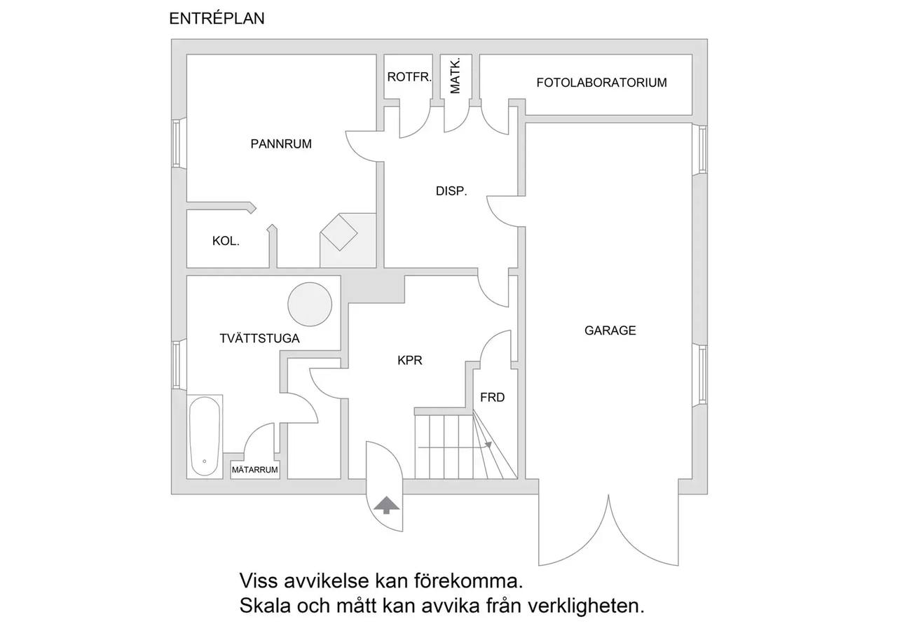 Floor plan for Ångermannagatan 12