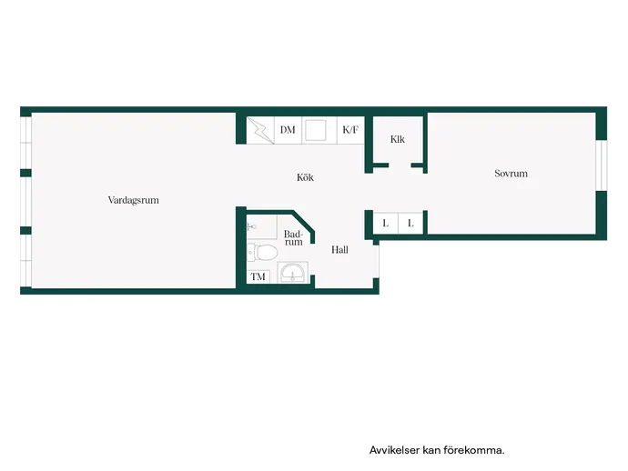 Floor plan for Eslövsgatan 9C