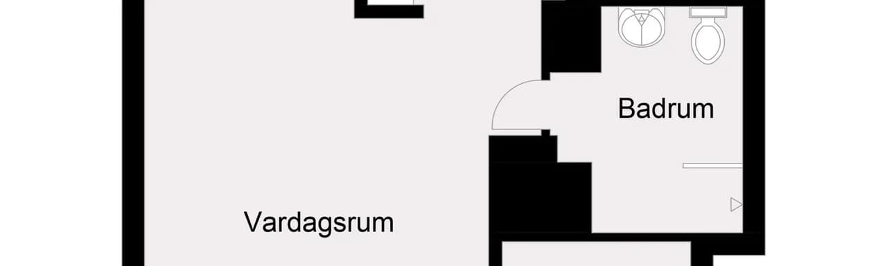 Floor plan for Trelleborgsgatan 22A