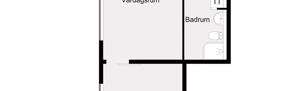 Floor plan for Västra Varvsgatan 58