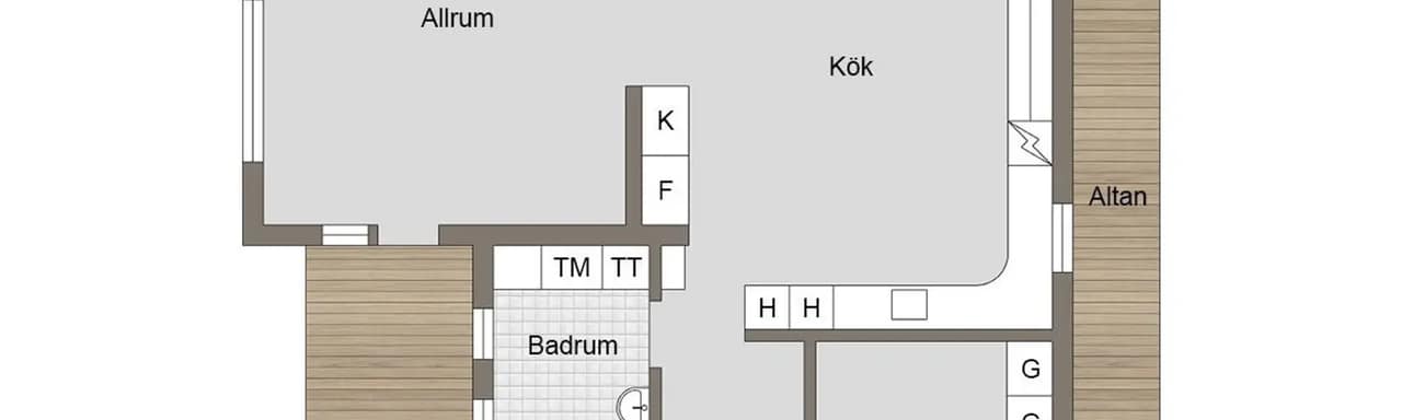 Floor plan for Forellvägen 7