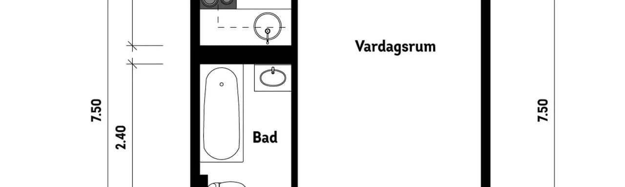 Floor plan for Steken 2C