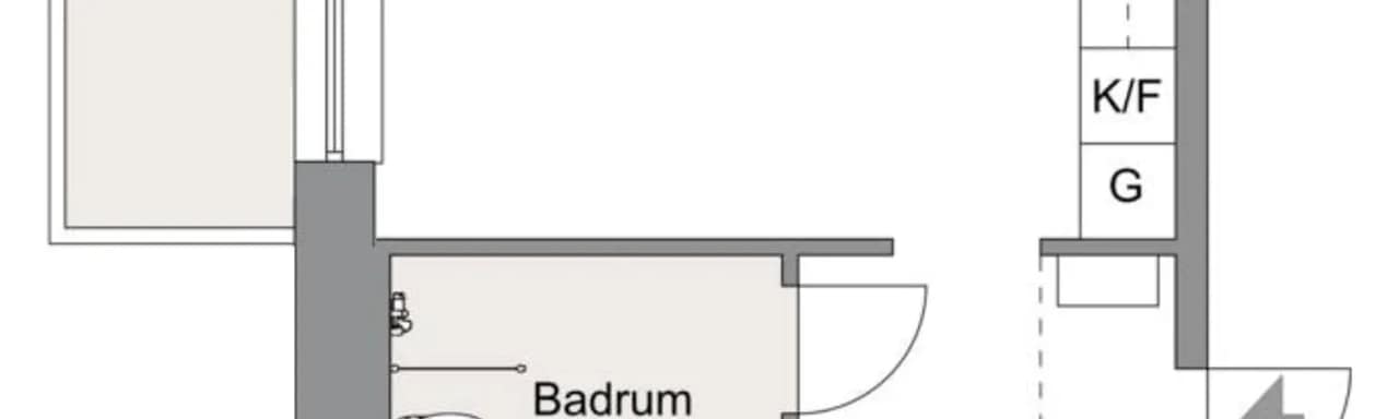 Floor plan for Vintergatan 2E