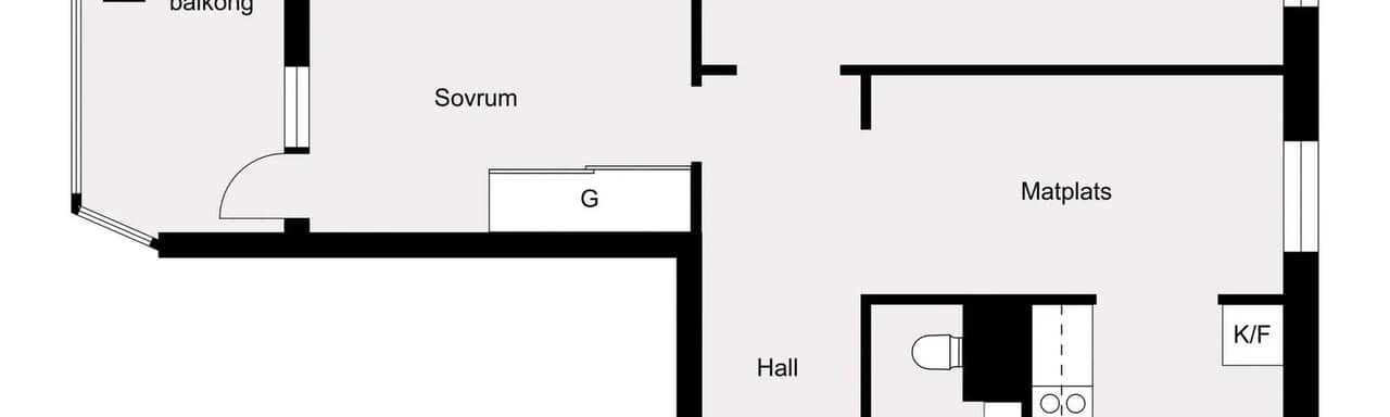 Floor plan for Serenadgatan 39