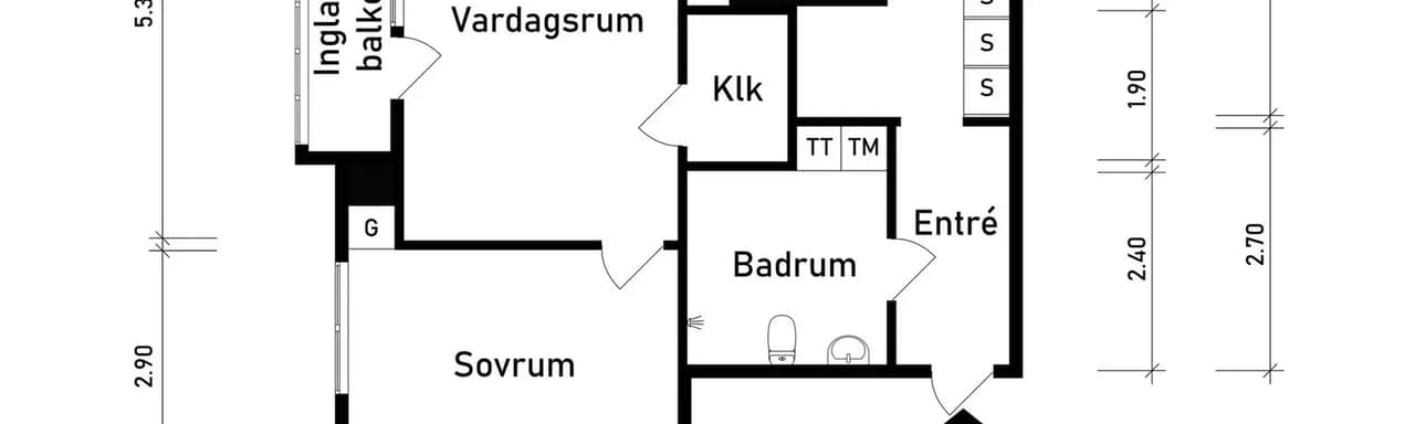 Floor plan for Bratteråsbacken 22
