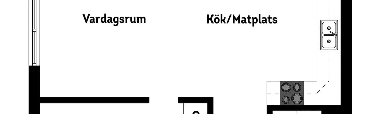 Planritning för Sandstuguvägen 26