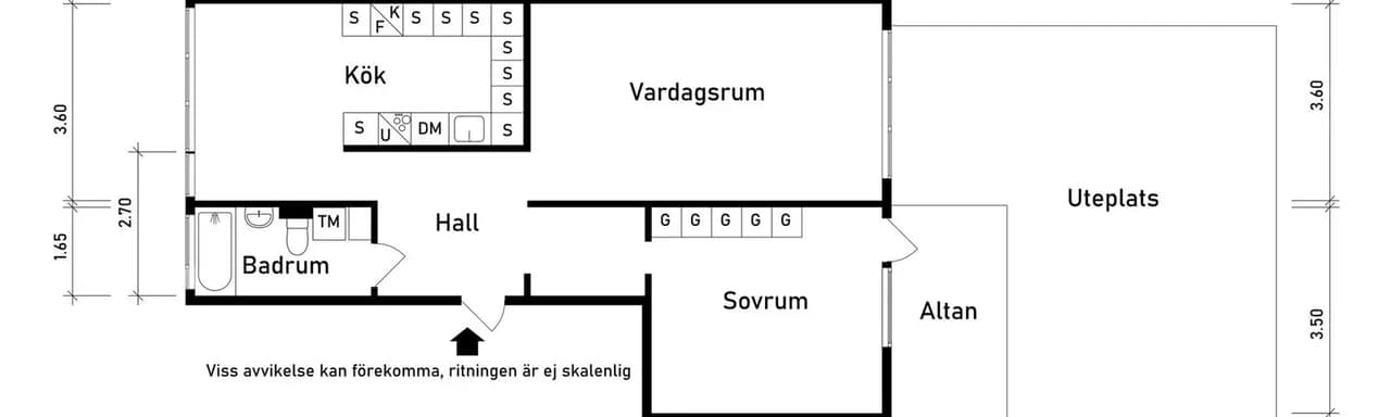 Planritning för Bäckebolslyckan 13