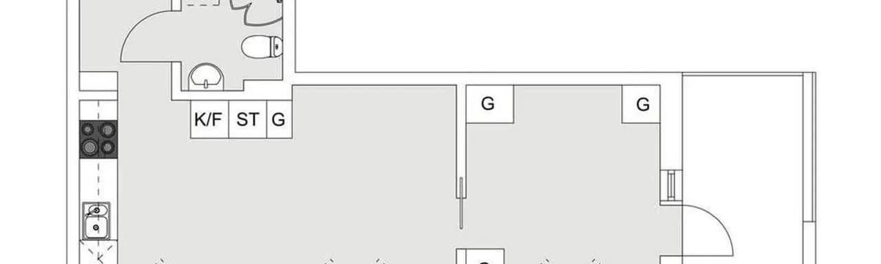Floor plan for Hjulstavägen 92