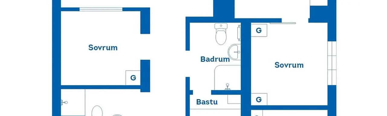 Planritning för Solberget 6