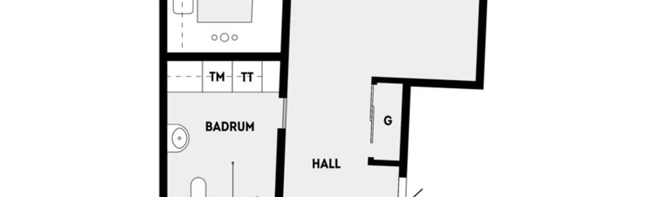 Floor plan for Meteorvägen 20