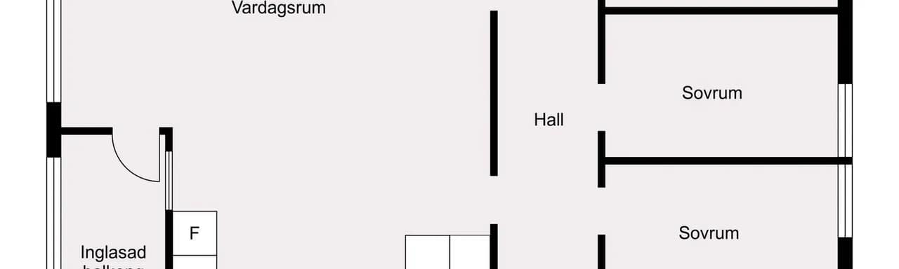 Floor plan for Serenadgatan 8
