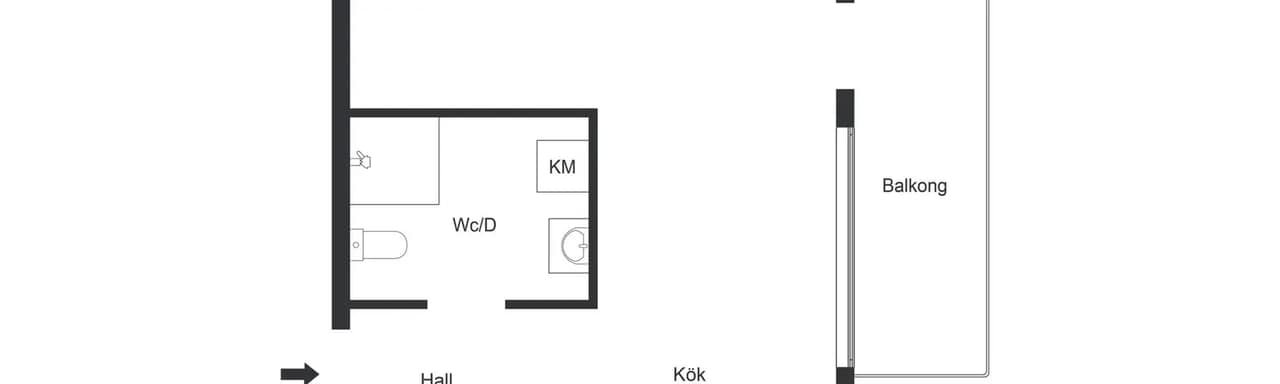 Planritning för Förrådsvägen 22