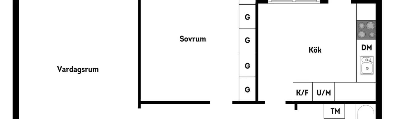 Planritning för Jungfrudansen 16, 6 tr