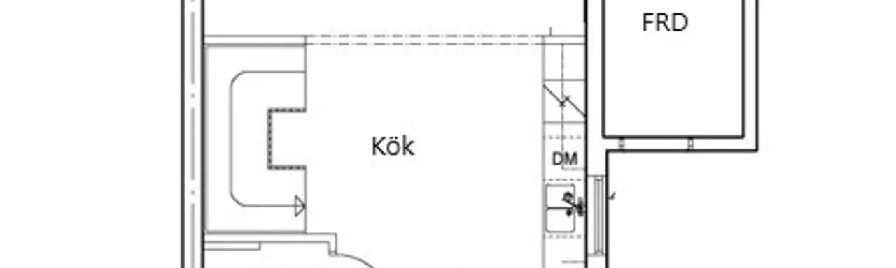 Planritning för Mejeriets väg 18