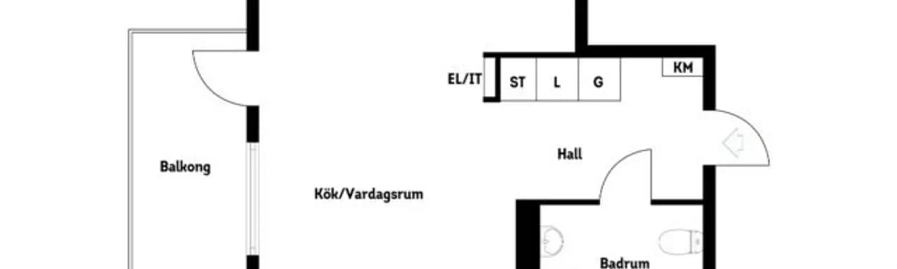 Floor plan for Forskningsringen 82A
