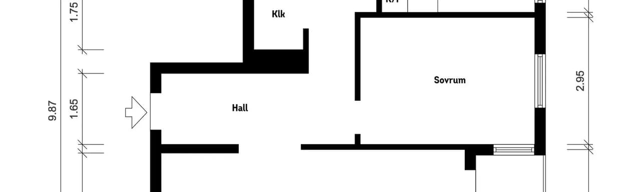 Floor plan for Månstorpsvägen 20