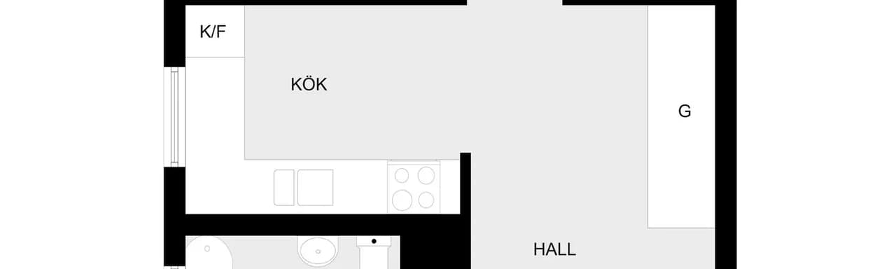 Planritning för Stallgatan 4A