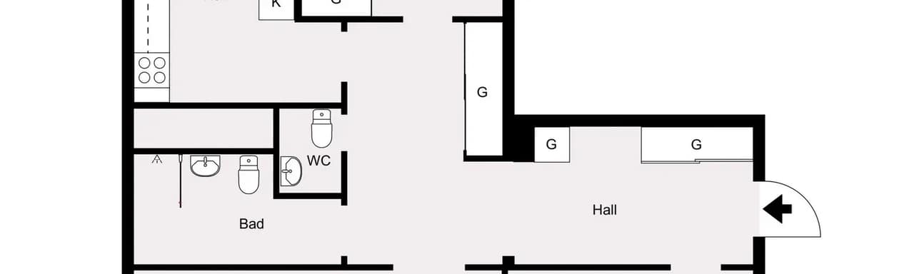 Floor plan for Sjöblads väg 39