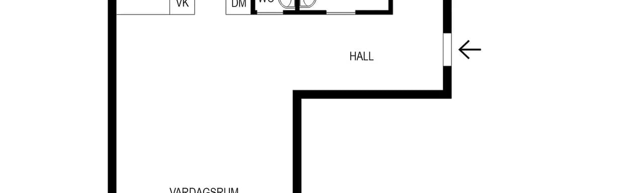 Planritning för Bygatan 13