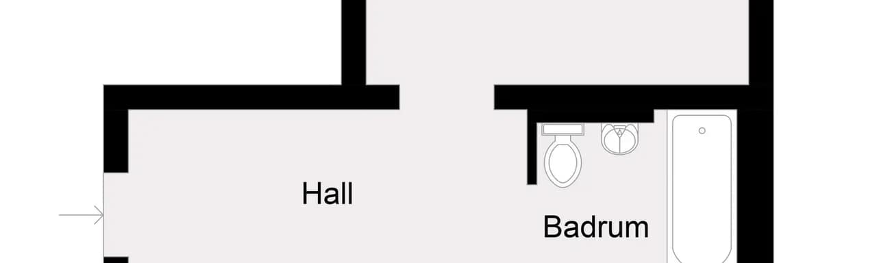 Floor plan for Spånehusvägen 62C