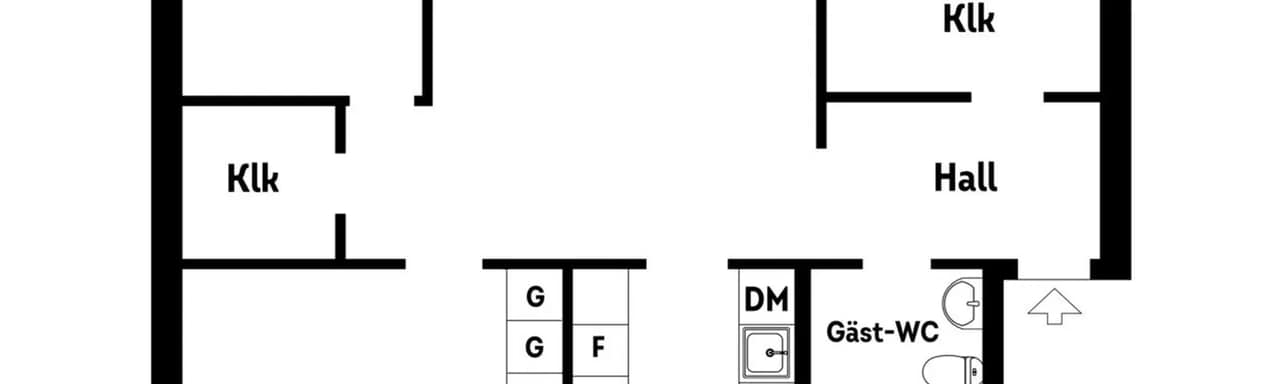Floor plan for Odd fellowvägen 9
