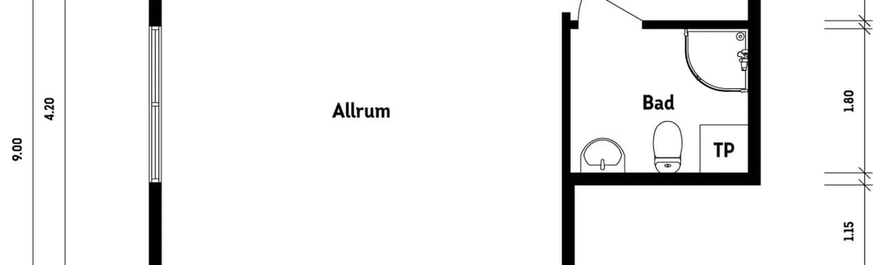 Floor plan for Sägengatan 31