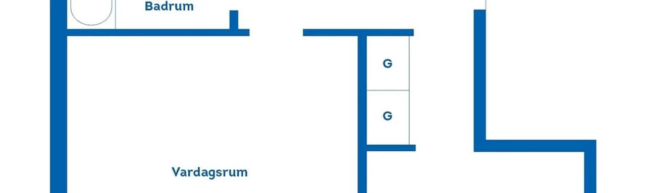 Floor plan for Västmannagatan 6