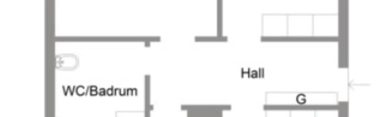 Planritning för Kihlmansgatan 32B