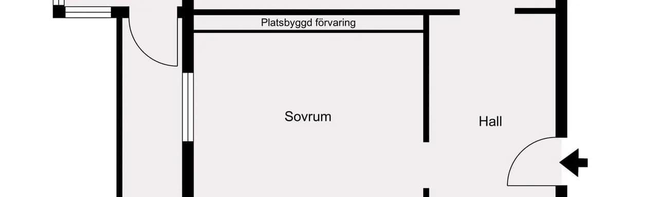 Floor plan for Vendelsfridsgatan 6B