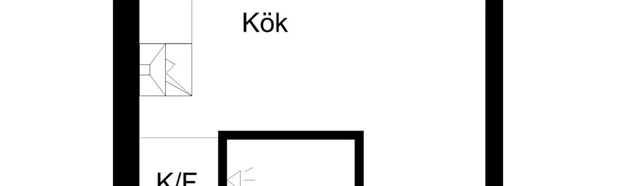 Floor plan for Norra Skolgatan 13