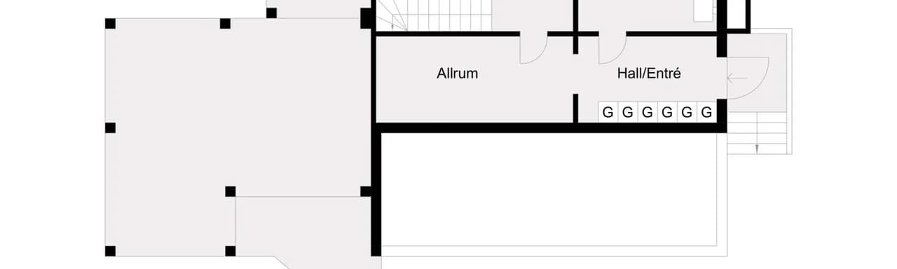 Floor plan for Idrottsvägen 2