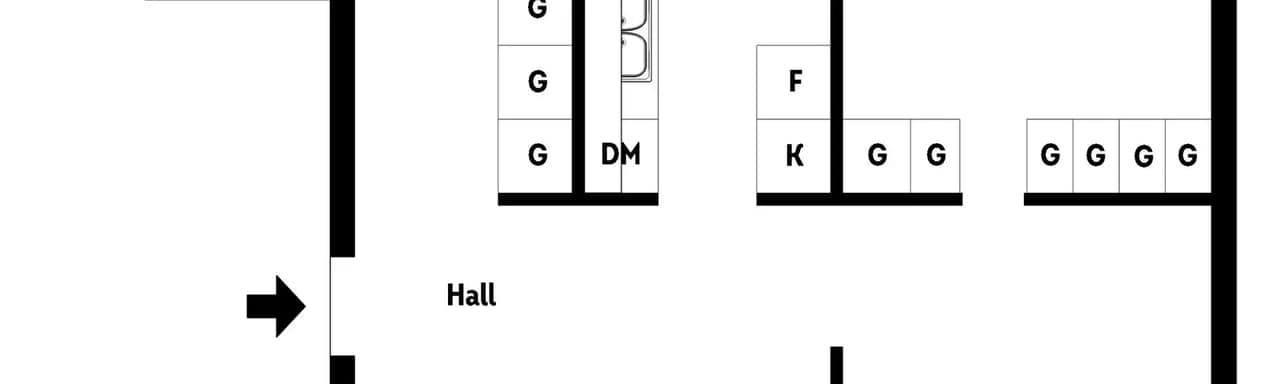 Floor plan for Dag Hammarskjölds Väg 1C