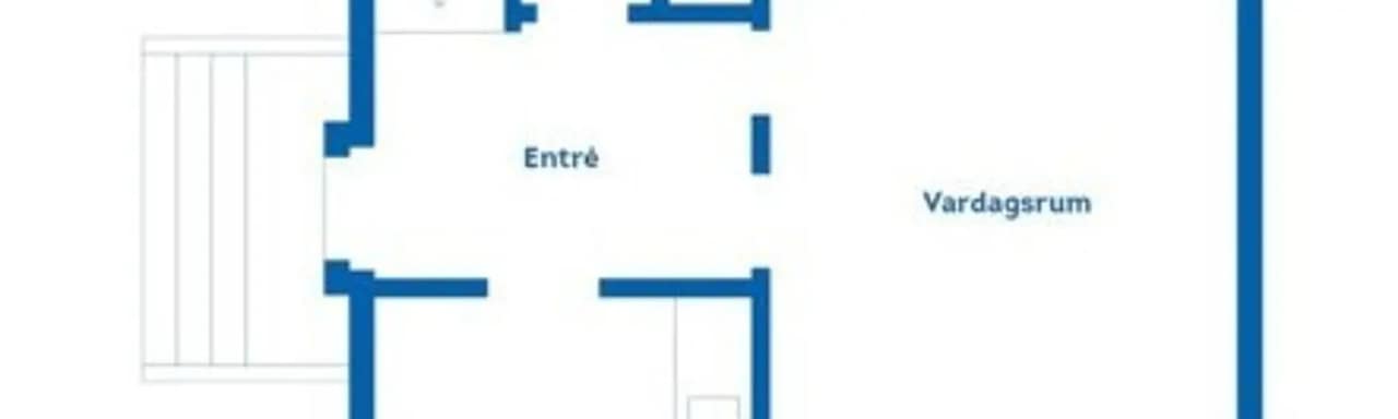 Floor plan for Östra Tvillingvägen 12